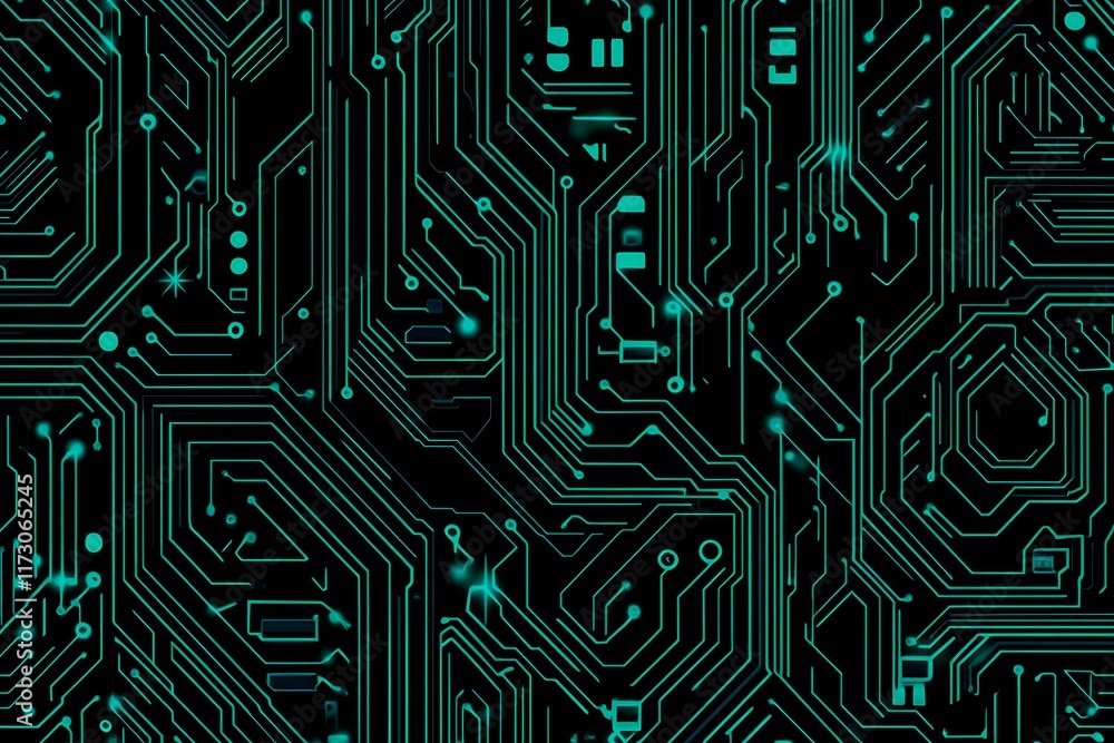 Abstract close-up of a glowing blue digital circuit board, showcasing intricate connections and technological design on a black background.
Abstract close-up of a glowing blue digital circuit board, showcasing intricate connections and technological design on a black background.