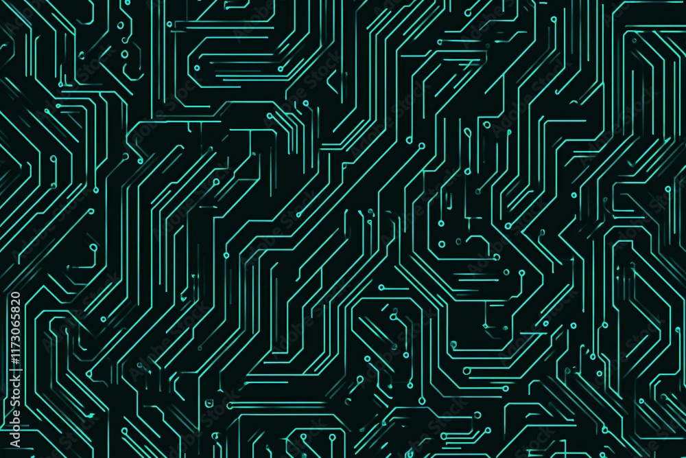 Abstract close-up of a glowing blue digital circuit board, showcasing intricate connections and technological design on a black background.
Abstract close-up of a glowing blue digital circuit board, showcasing intricate connections and technological design on a black background.