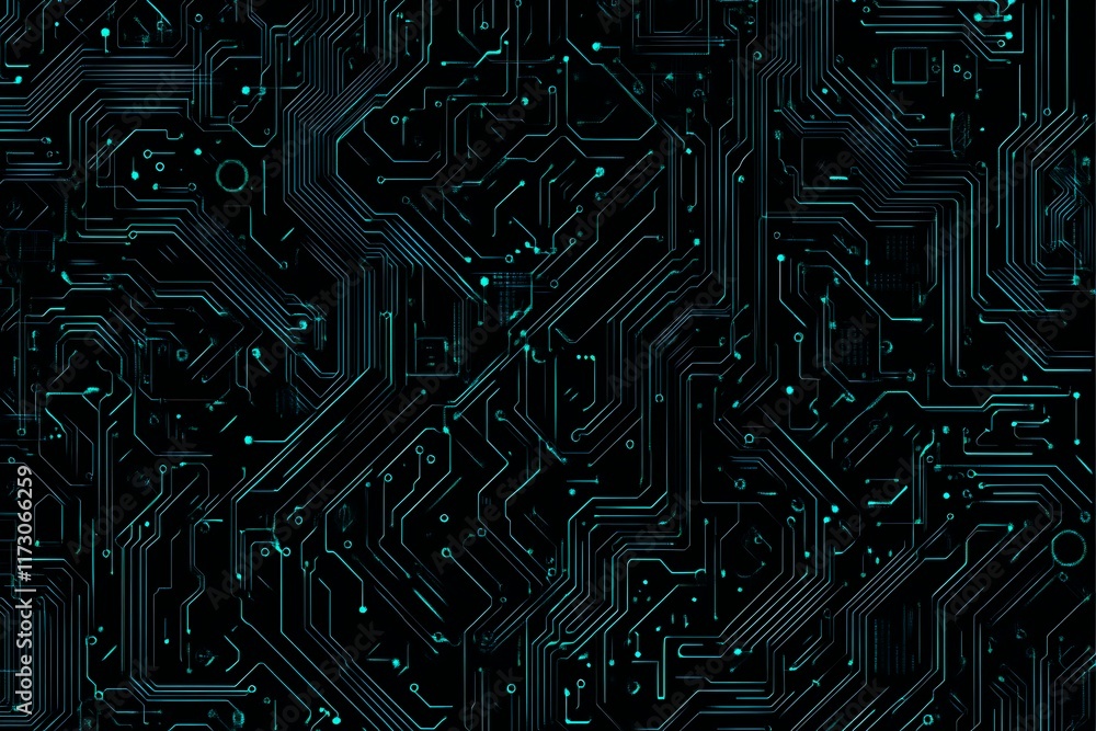 Abstract close-up of a glowing blue digital circuit board, showcasing intricate connections and technological design on a black background.
Abstract close-up of a glowing blue digital circuit board, showcasing intricate connections and technological design on a black background.