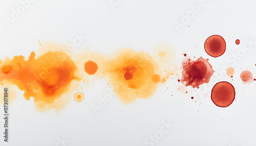 Wallpaper Mural Blood stains on a white background Torontodigital.ca