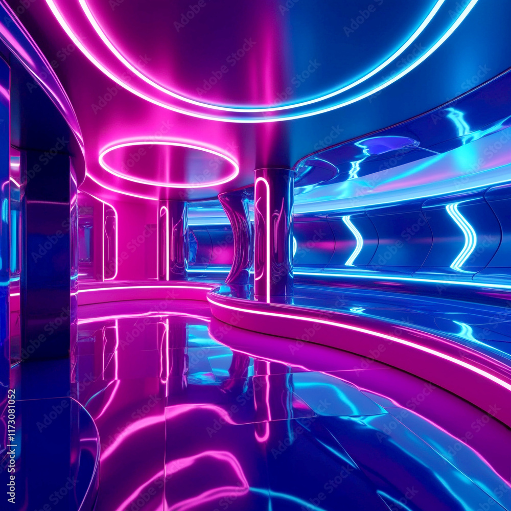 abstract background with glowing lines abstract background with glowing lines
