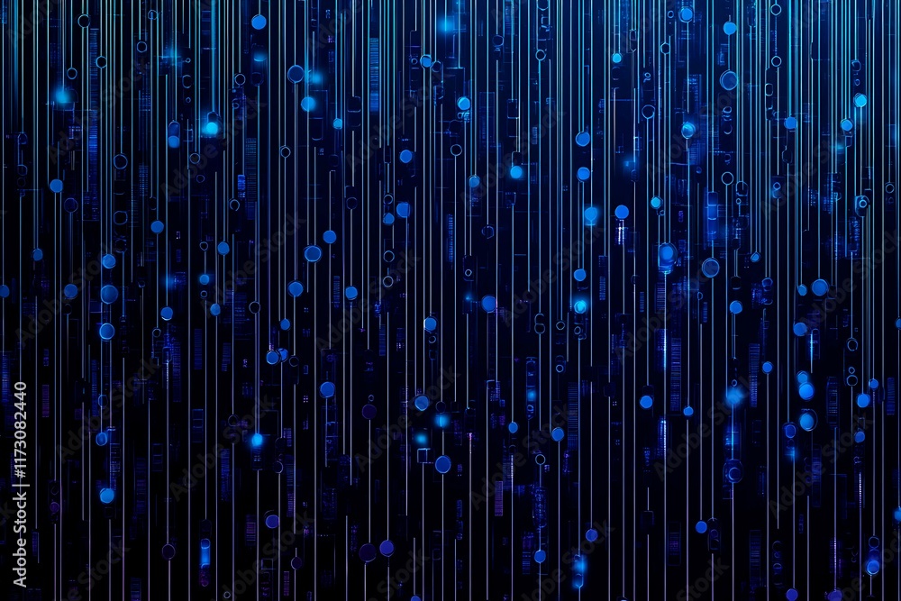Abstract close-up of a glowing blue digital circuit board, showcasing intricate connections and technological design on a black background.
Abstract close-up of a glowing blue digital circuit board, showcasing intricate connections and technological design on a black background.