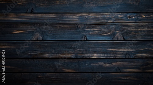 Dark Wood Texture Background: Rustic, Weathered, Black, Planks photo