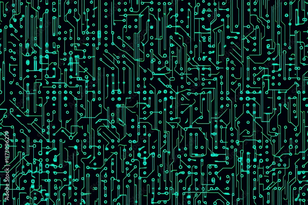Abstract close-up of a glowing blue digital circuit board, showcasing intricate connections and technological design on a black background.
Abstract close-up of a glowing blue digital circuit board, showcasing intricate connections and technological design on a black background.