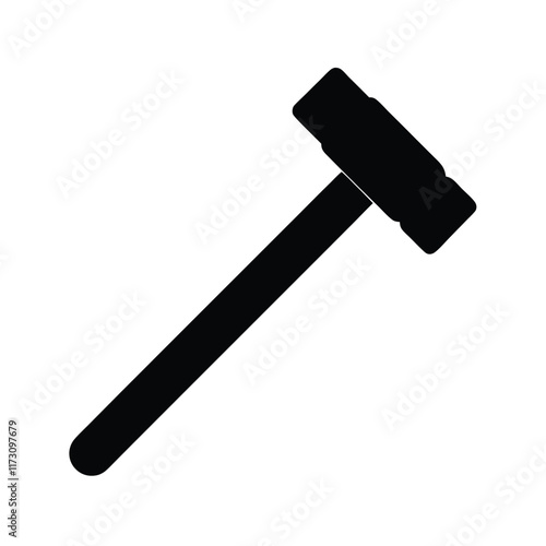 hammer isolated on white