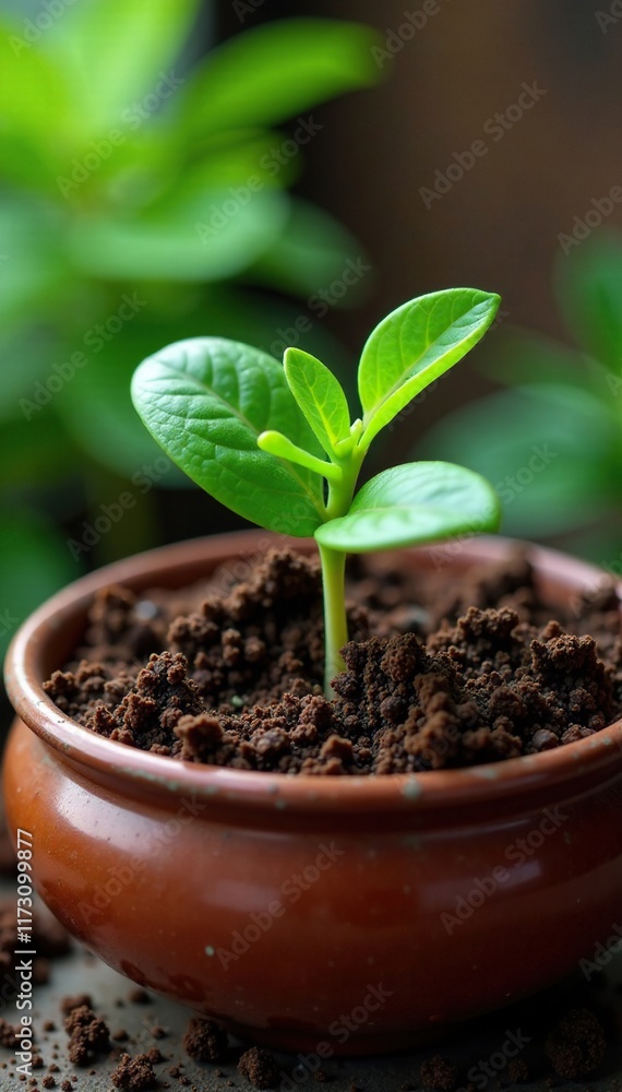 Soil from flower pot viewed in high definition microscope, nature, dirt, botanical Soil from flower pot viewed in high definition microscope, nature, dirt, botanical