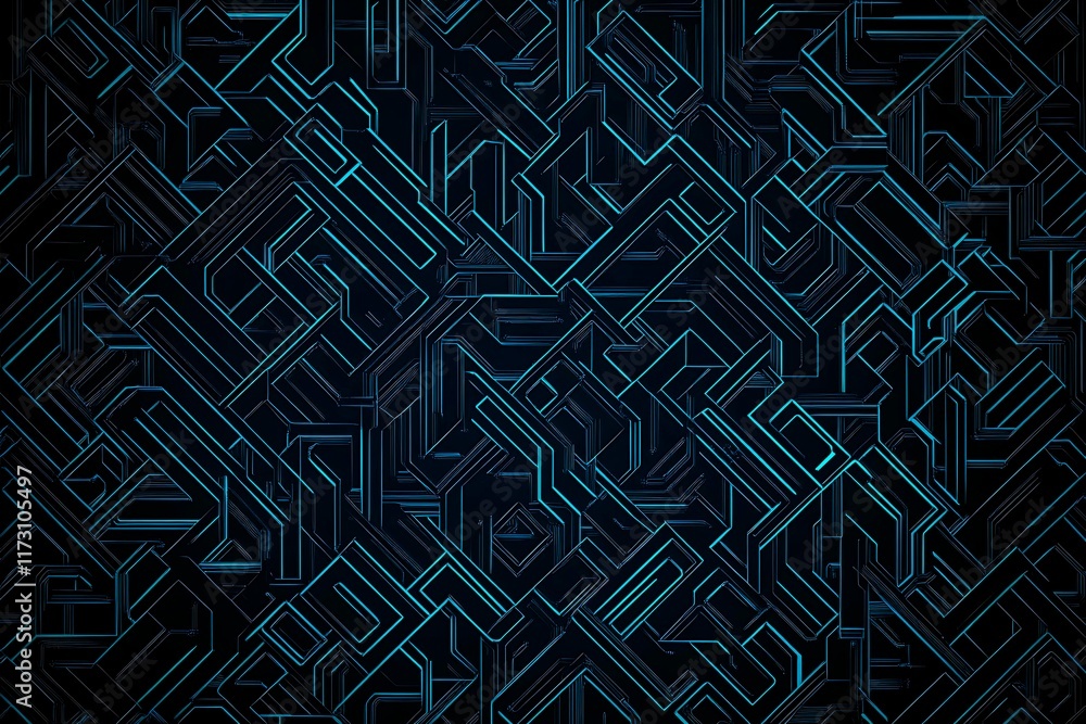 Abstract close-up of a glowing blue digital circuit board, showcasing intricate connections and technological design on a black background.
Abstract close-up of a glowing blue digital circuit board, showcasing intricate connections and technological design on a black background.