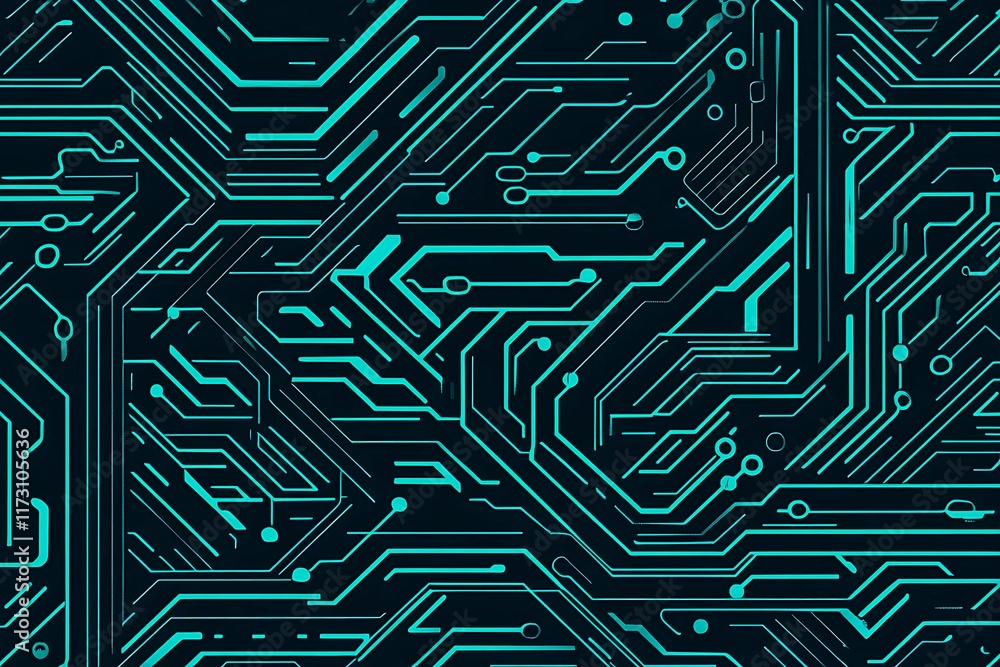 Abstract close-up of a glowing blue digital circuit board, showcasing intricate connections and technological design on a black background.
Abstract close-up of a glowing blue digital circuit board, showcasing intricate connections and technological design on a black background.