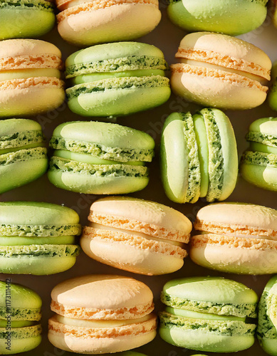 Macarons de limon photo