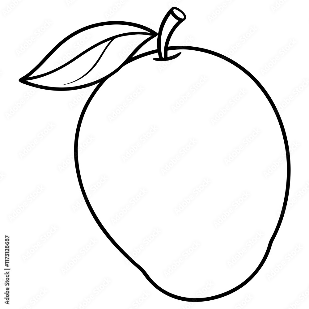 Mango art vector