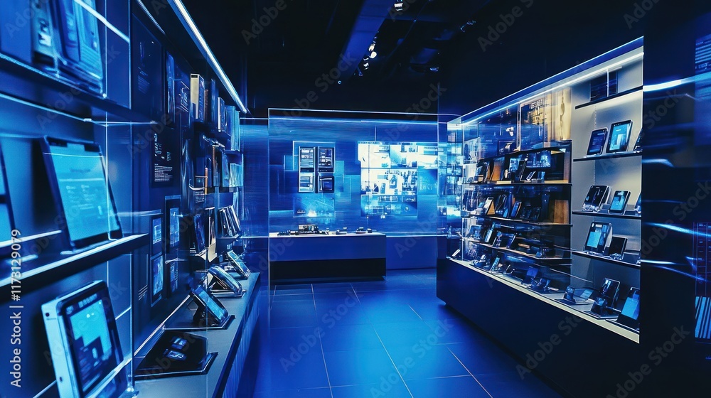 Modern Tech Showroom Modern Tech Showroom