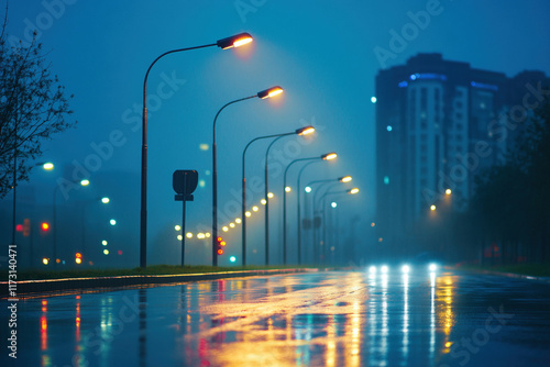 traffic in the city