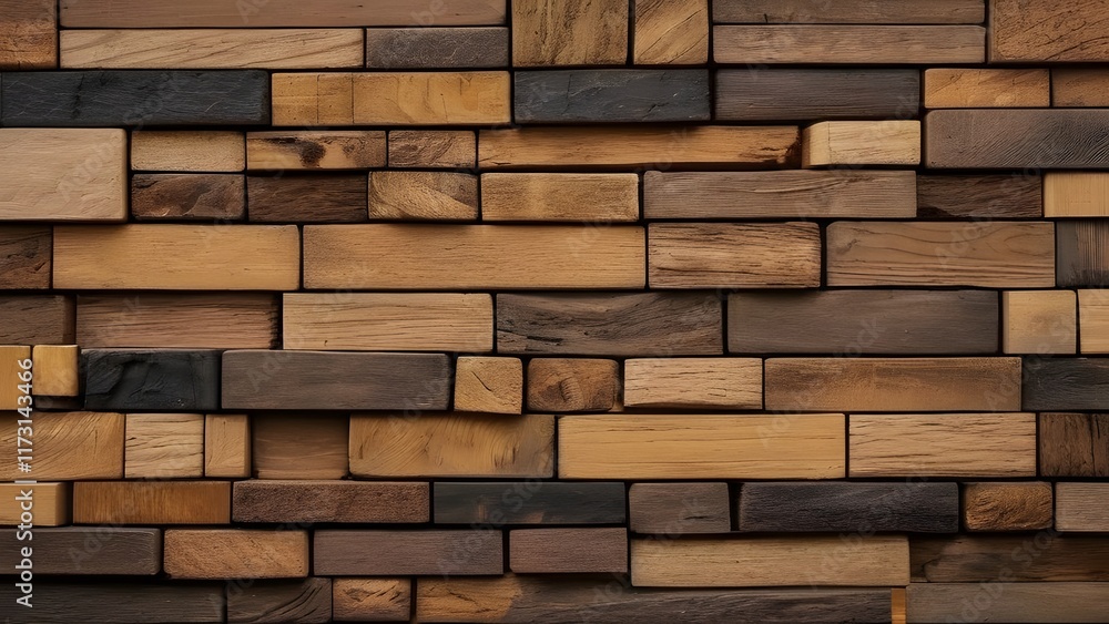 Wooden blocks background image Wooden blocks background image