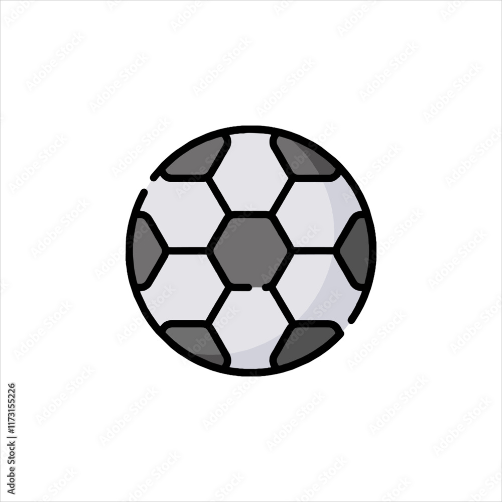 Fototapeta premium soccer ball isolated on white