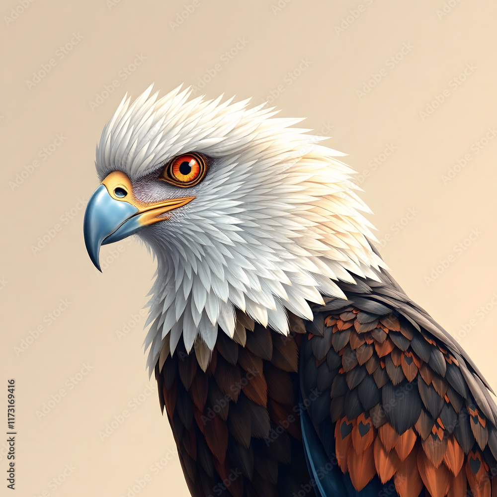 Obraz premium a beautifully colorful bird ai generated