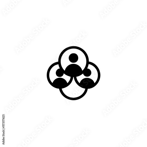 Diversity and Inclusion Icon, transparent background