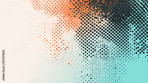 Wallpaper Mural Creative Gradient Dot Background for Graphic Design Torontodigital.ca