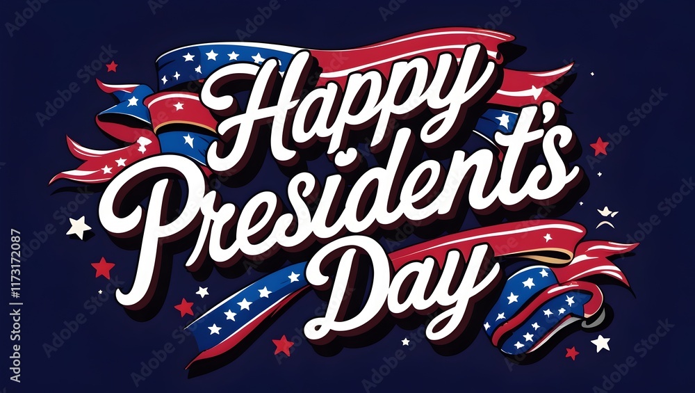Fototapeta premium Happy President's Day