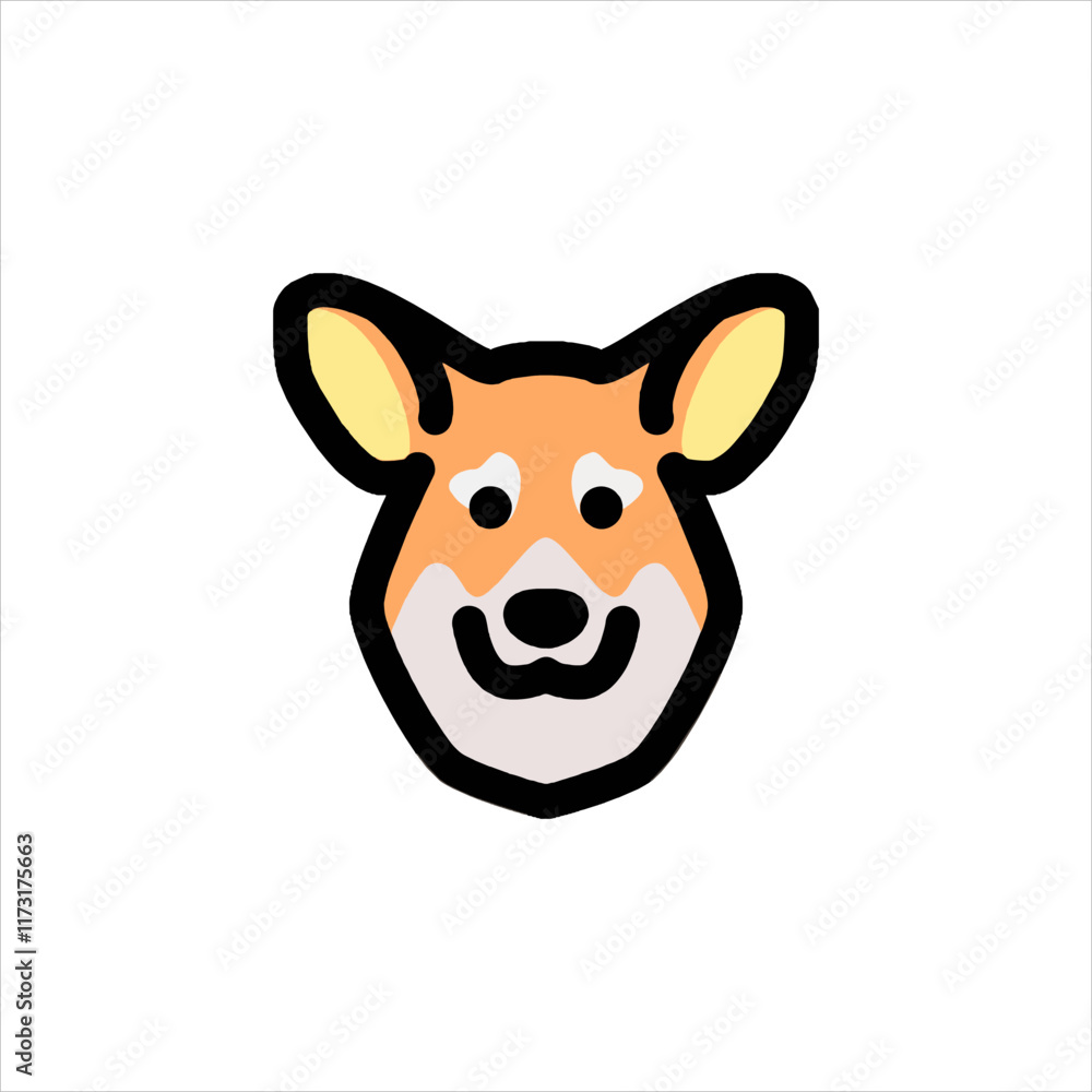 cartoon fox head cartoon fox head