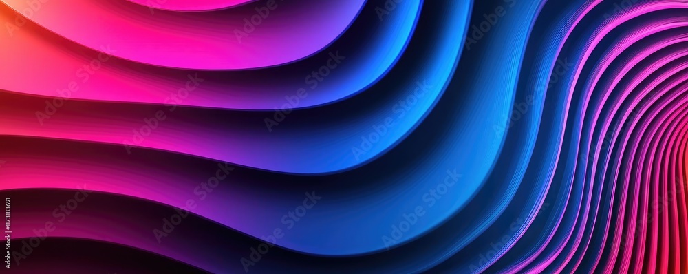 Waves abstract background idea. Vibrant wave patterns in pink and blue create a dynamic visual experience. Waves abstract background idea. Vibrant wave patterns in pink and blue create a dynamic visual experience.