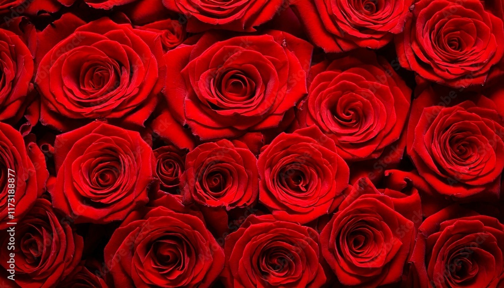 Natural red roses background. Color of the holiday. Gift to a woman. Natural red roses background. Color of the holiday. Gift to a woman.