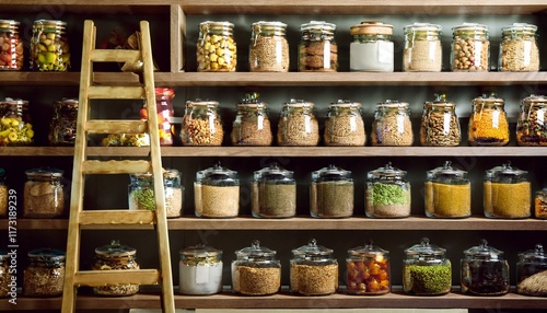 Wallpaper Mural A pantry that inspires followers to embrace their culinary journey.   Torontodigital.ca