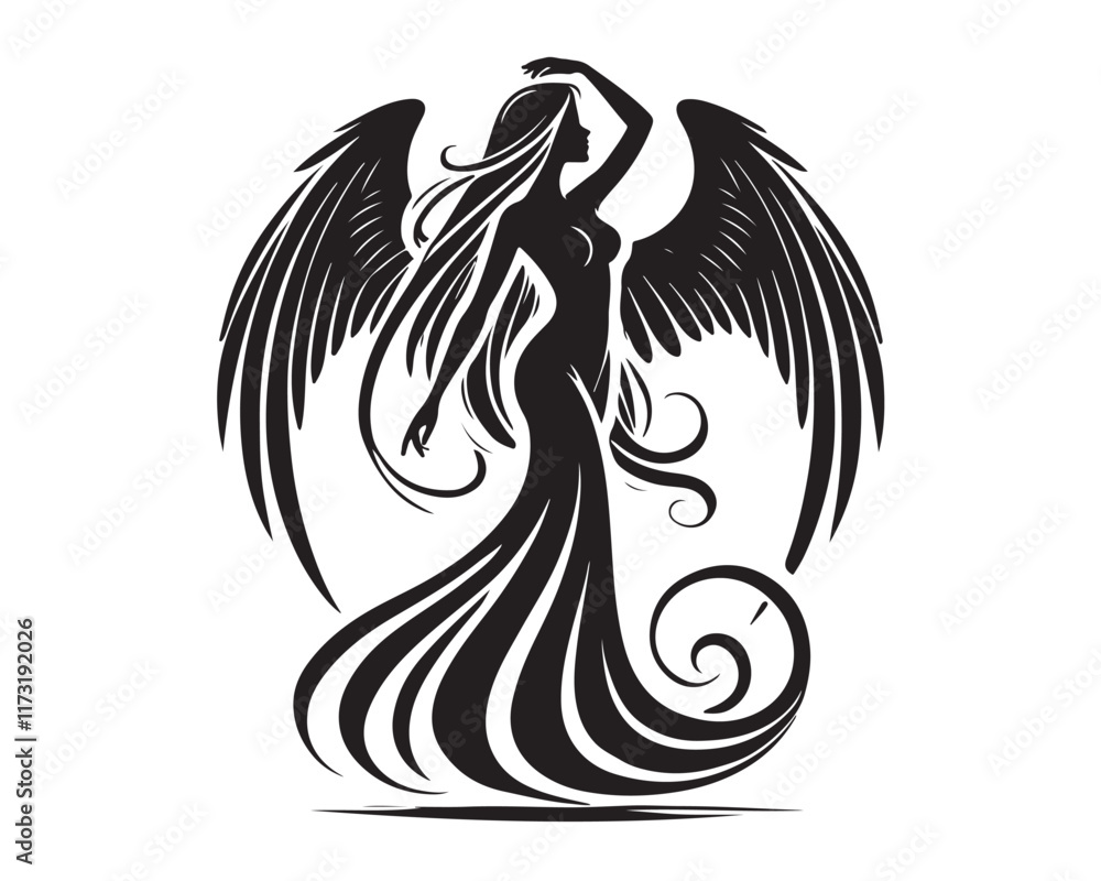 Woman Angel 7.eps Woman Angel 7.eps