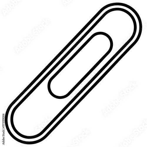 illustration of a paper clip