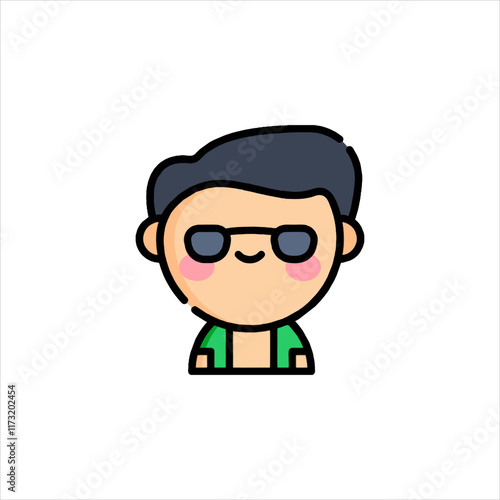 funny cartoon superhero