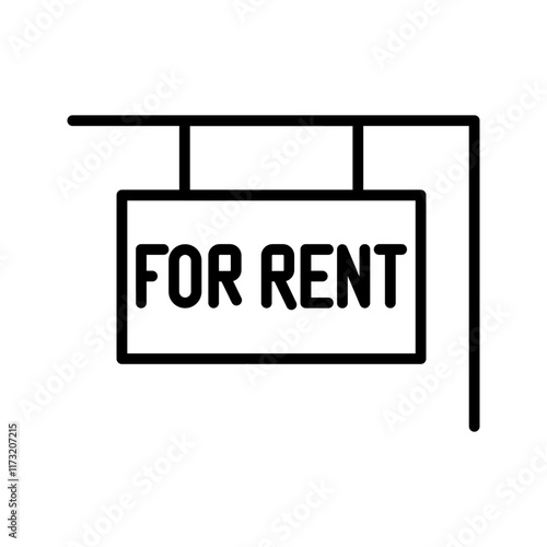 Rent Vector Icon