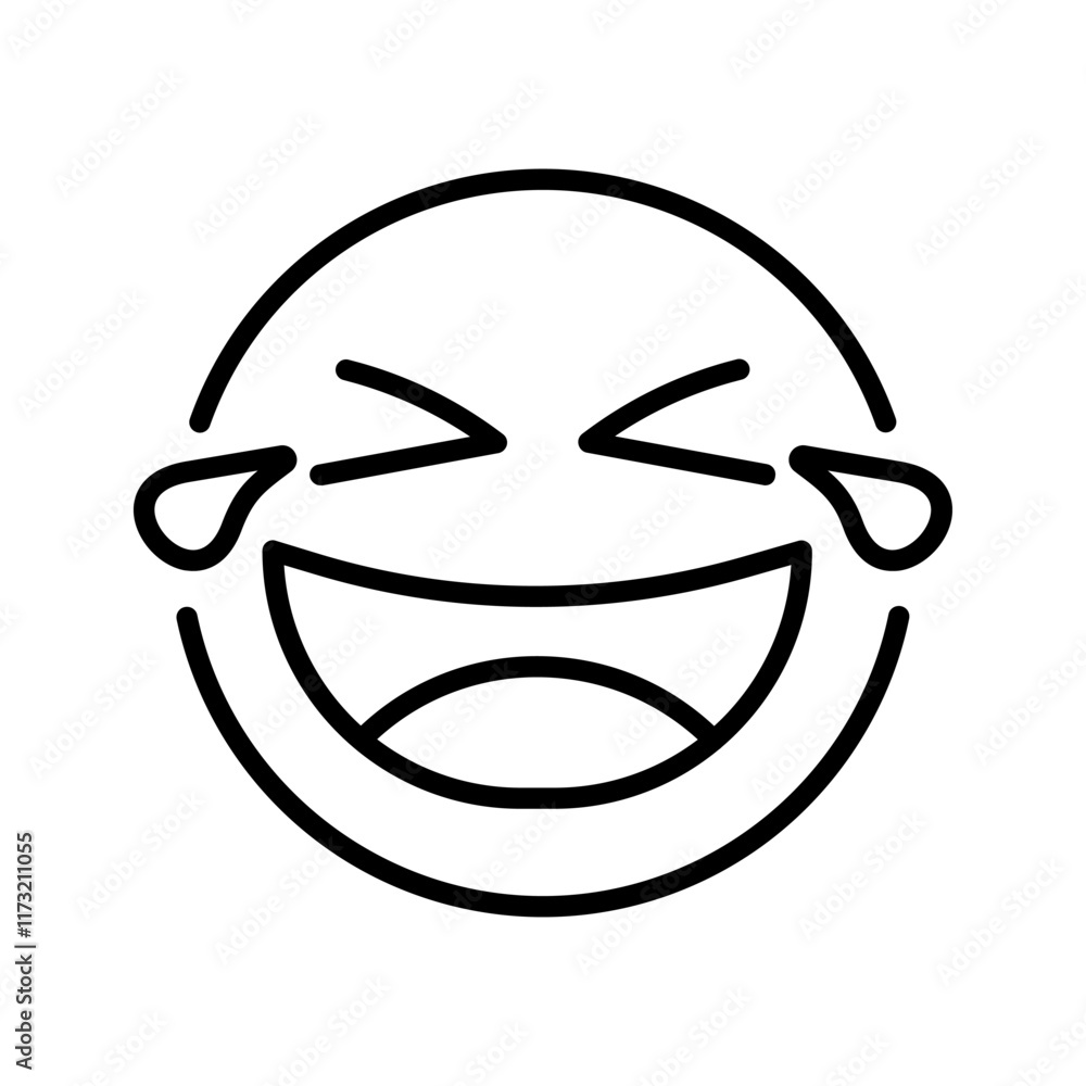 Laughter Vector Icon