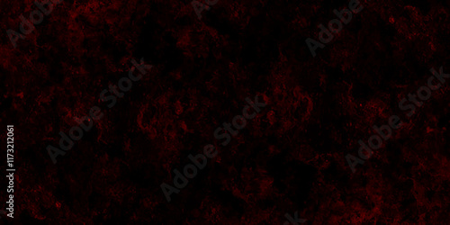 Trendy living red color texture of a concrete wall with cracks and scratches. limestone textured background. Decorative red panoramic background texture. Vintage texture of plaster or grungy marble.	