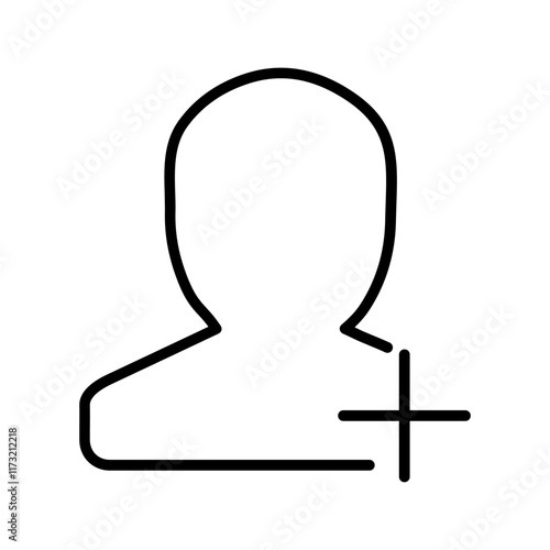 Friend Request Vector Icon