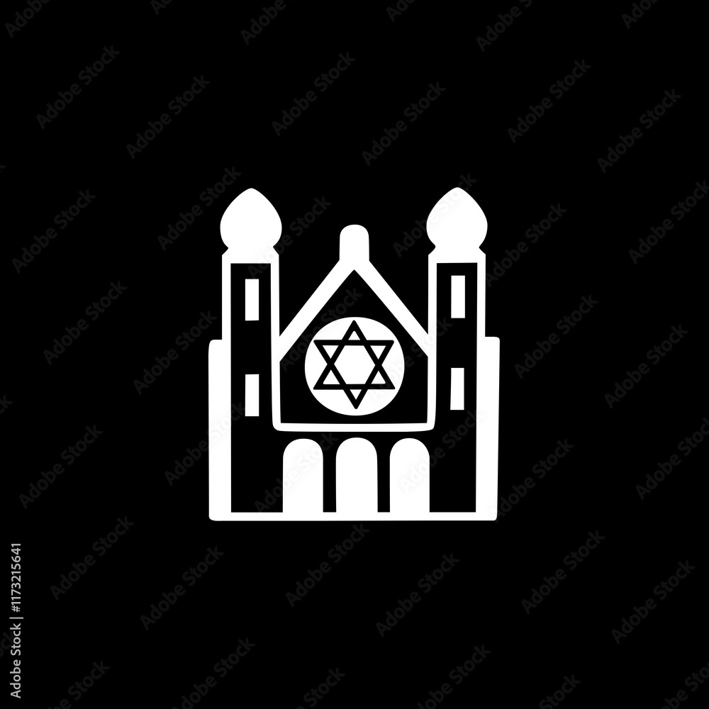 Obraz premium Synagogue Icon 