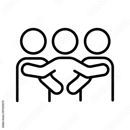 Cuddling Vector Icon