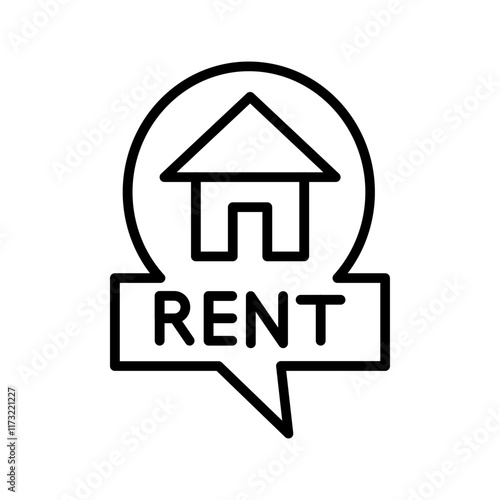 Rent Due Vector Icon