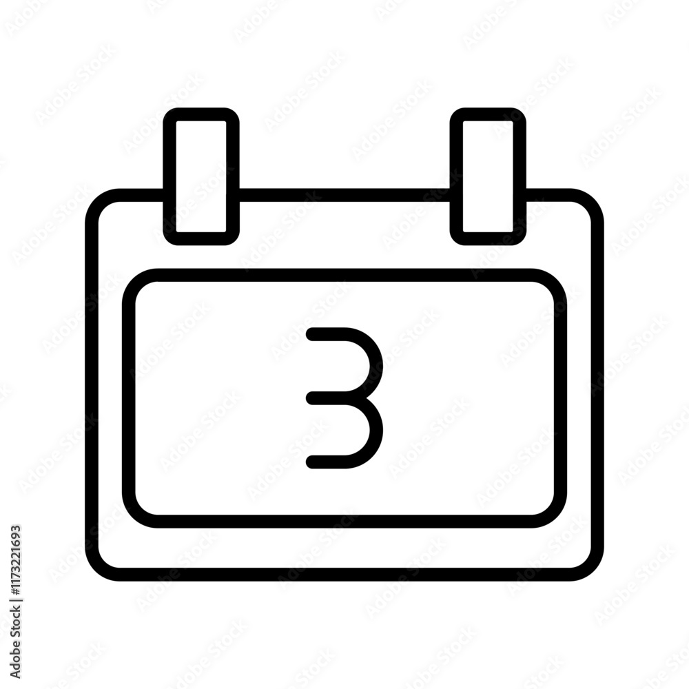 Calendar Vector Icon Calendar Vector Icon