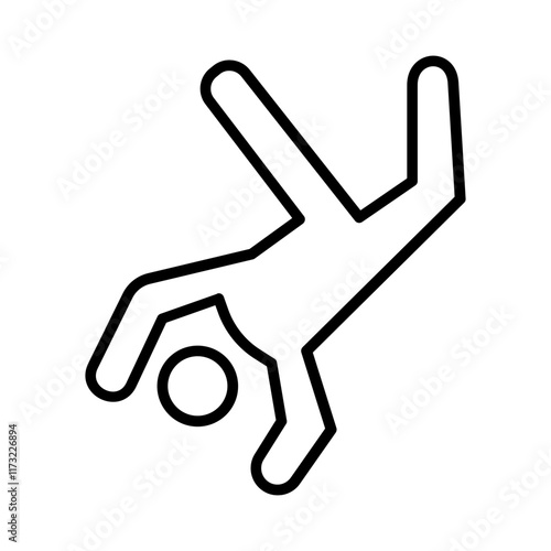 Capoeira Vector Icon