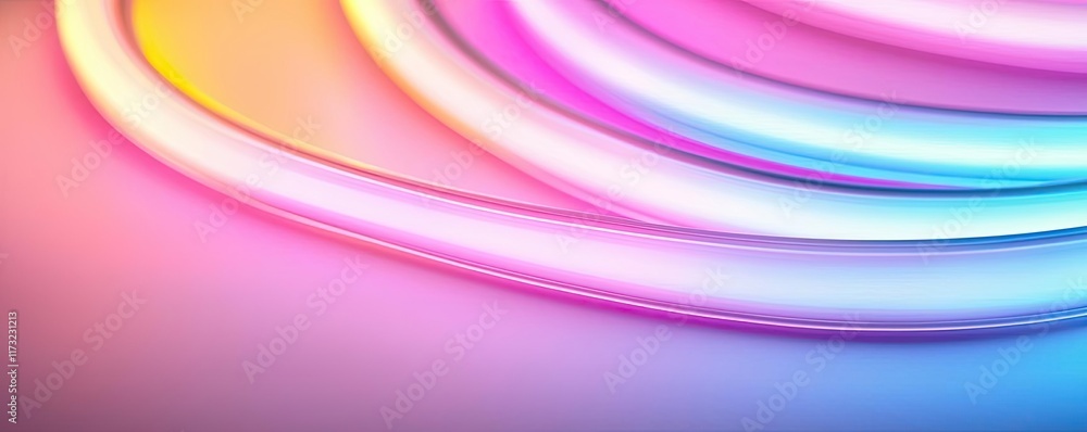 Neon abstract background concept. Vibrant neon light curves in various colors creating a dynamic visual effect. Neon abstract background concept. Vibrant neon light curves in various colors creating a dynamic visual effect.