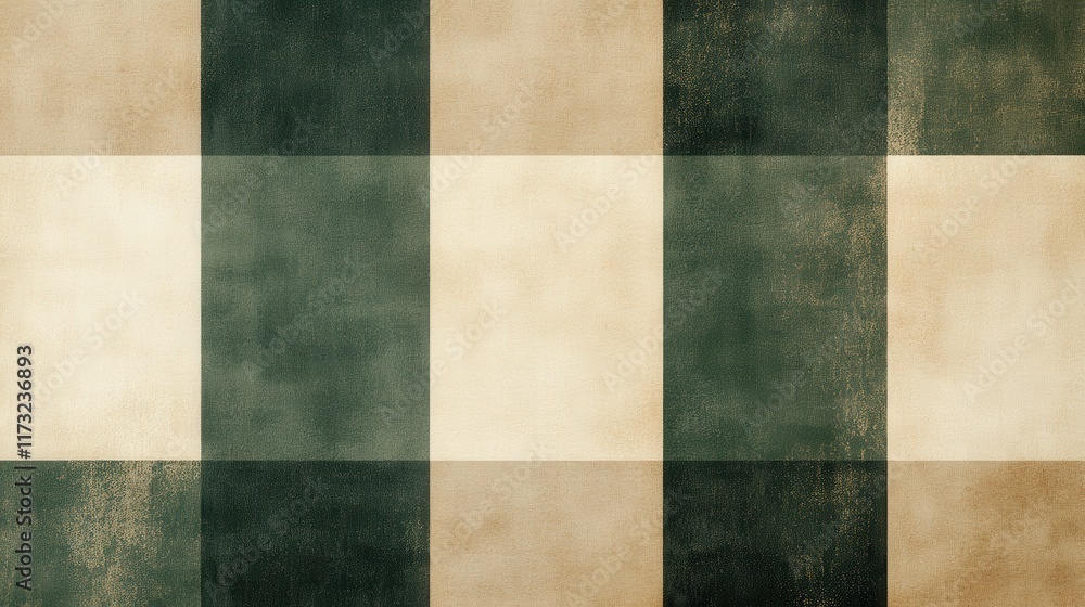 Rustic Green and Beige Plaid Pattern Background for Textiles, Wallpaper, and Design Projects Rustic Green and Beige Plaid Pattern Background for Textiles, Wallpaper, and Design Projects