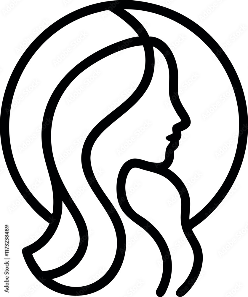 silhouette of a woman