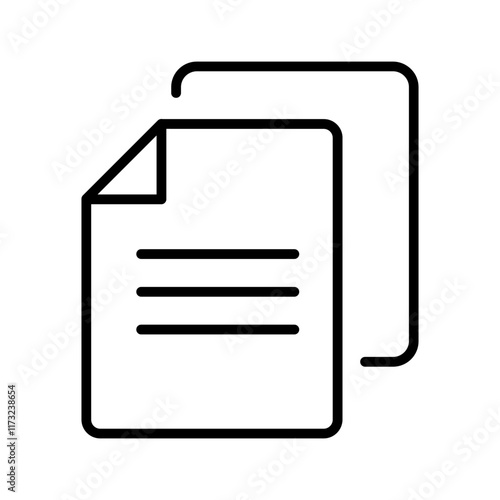 Document Page Vector Icon