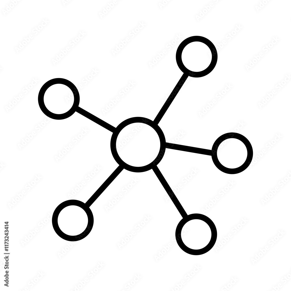 Connection Vector Icon Connection Vector Icon