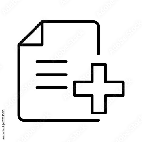 Document Delete Vector Icon