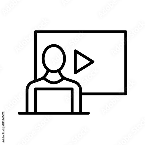 Training Materials Vector Icon