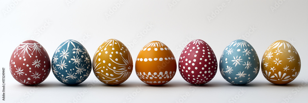 Scandinavian style easter eggs Scandinavian style easter eggs