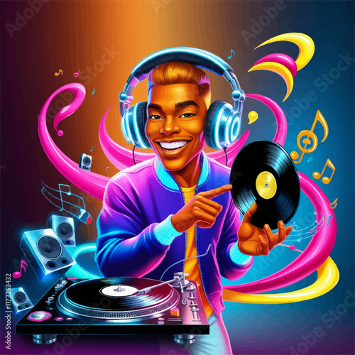 dj and music