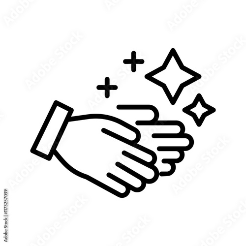 Clean Hands Vector Icon