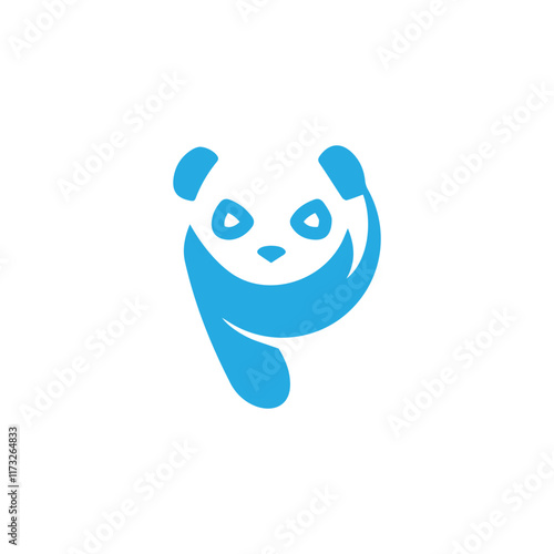 Panda Clipart, Cute Animal. cute panda illustration vector, panda logo, panda icon, panda symbol, panda design, panda vector, panda logo vector illustration, Panda Logo Vector illustration of panda.