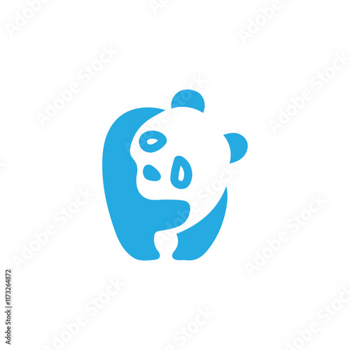 Panda Clipart, Cute Animal. cute panda illustration vector, panda logo, panda icon, panda symbol, panda design, panda vector, panda logo vector illustration, Panda Logo Vector illustration of panda.